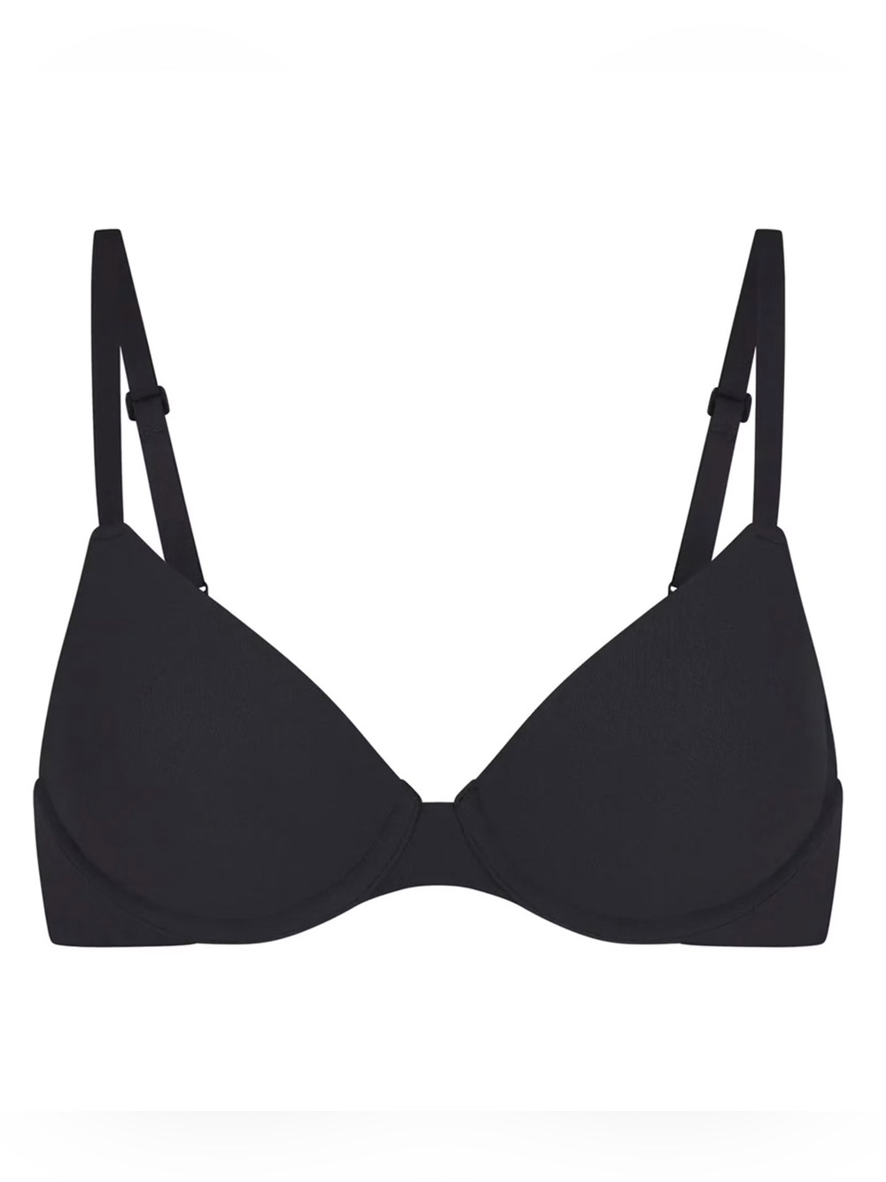 NWT skims fits everybody T-Shirt Bra - onyx 32c